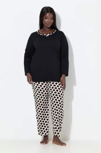 Plus size veliki brojevi Pidžma dugih rukava i dugih nogavica za punije