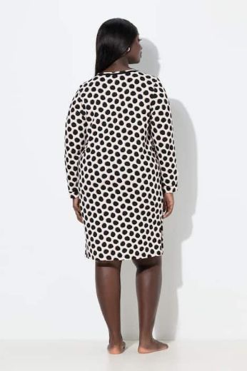 Plus size veliki brojevi Spavaćica dugih rukava 2 komada za punije