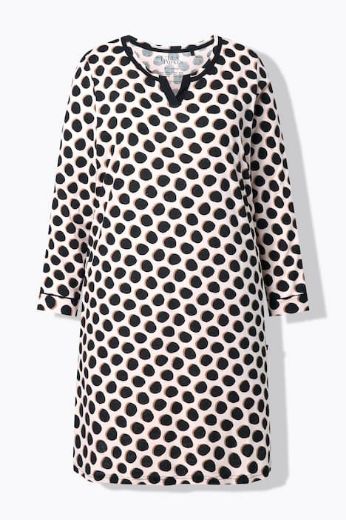 Plus size veliki brojevi Spavaćica dugih rukava 2 komada za punije