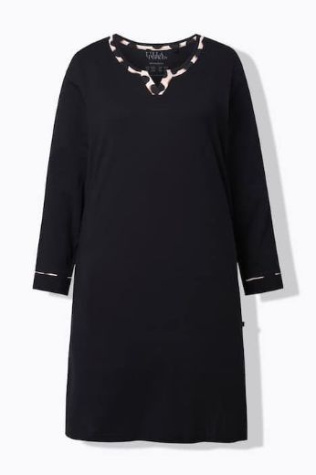 Plus size veliki brojevi Spavaćica dugih rukava 2 komada za punije