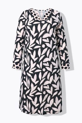 Plus size veliki brojevi Spavaćica dugih rukava za punije