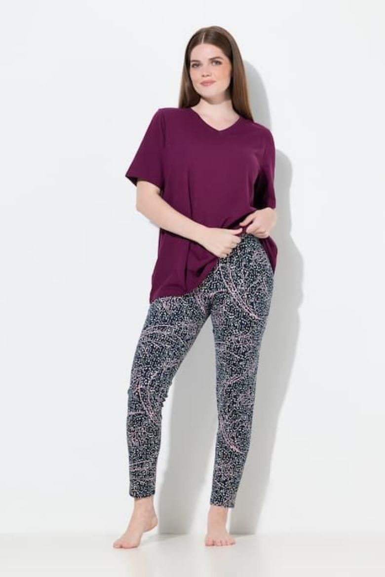 Plus size veliki brojevi Tajice pamučne za punije