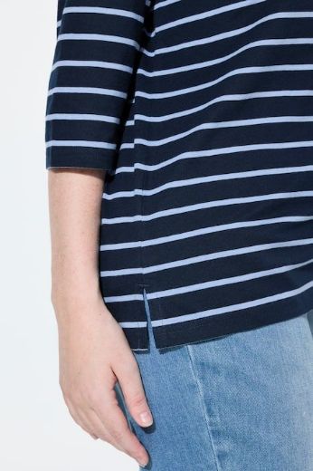 Plus size veliki brojevi Majica 3/4 rukava okruglog ovratnika za punije