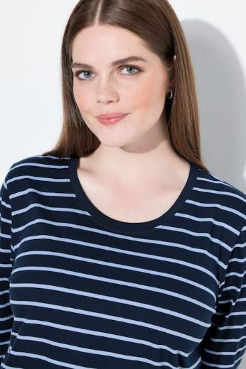 Plus size veliki brojevi Majica 3/4 rukava okruglog ovratnika za punije