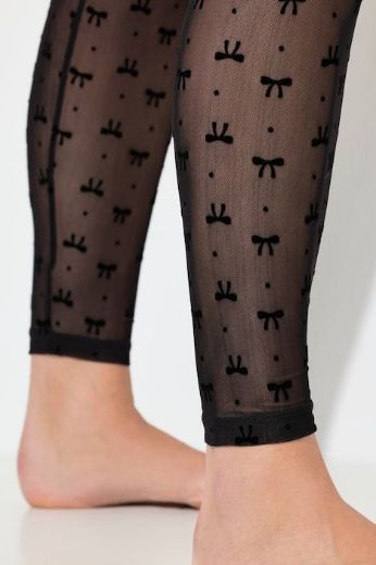 Plus size veliki brojevi Tajice od prozirne mreže za punije