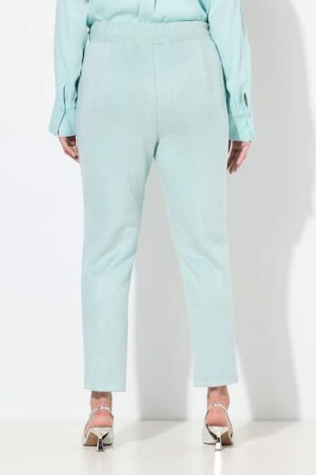 Plus size veliki brojevi Hlače ravnih nogavica elastičnog struka za punije