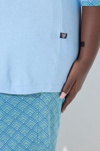 Plus size veliki brojevi Pidžama 3/4 rukava i dugih nogavica za punije