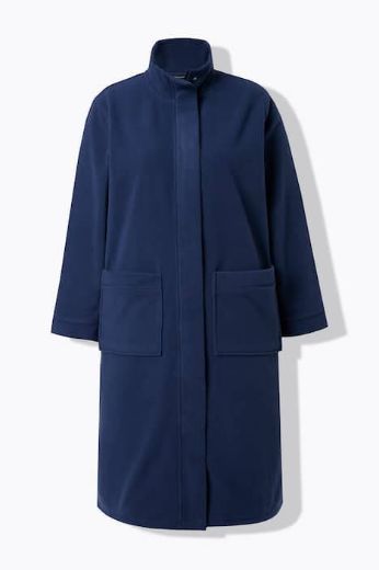 Plus size veliki brojevi Ogrtač s patentnim zatvaračem za punije