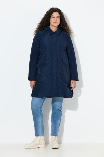 Plus size veliki brojevi Parka vodoodbojna s kapuljačom za punije