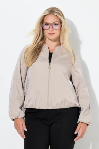 Veliki brojevi Jakna lagana s patentnim zatvaračem moda za punije