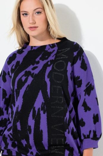 Plus size veliki brojevi Pulover dugih rukava za punije