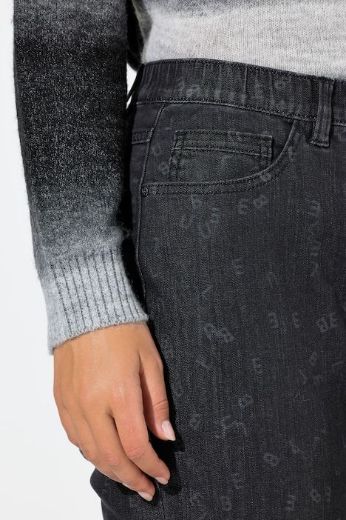 Plus size veliki brojevi Traperice širokih nogavica za punije