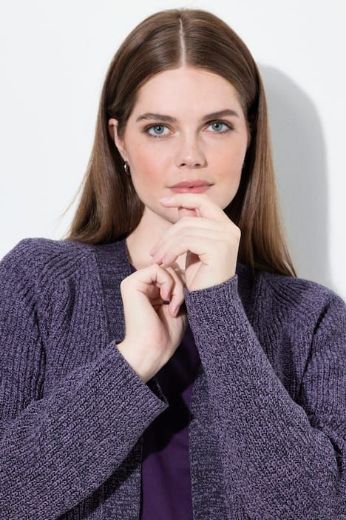 Plus size veliki brojevi Kardigan otvorenog kroja za punije