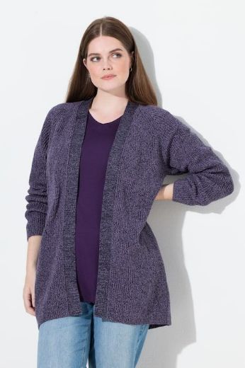 Plus size veliki brojevi Kardigan otvorenog kroja za punije