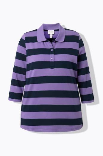 Plus size veliki brojevi Majica Polo 3/4 rukava za punije