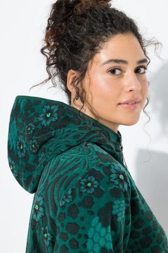 Plus size veliki brojevi Majica dugih rukava s kapuljačom za punije