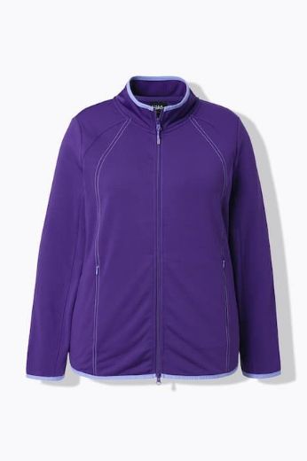 Plus size veliki brojevi Jakna lagana s patentnim zatvaračem za punije