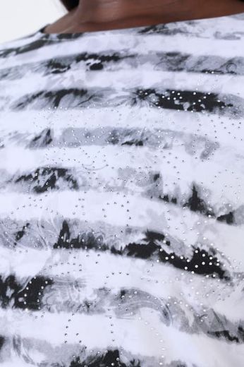 Plus size veliki brojevi Majica 3/4 rukava za punije