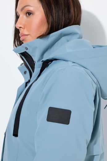 Plus size veliki brojevi Jakna vodootporna dužeg A kroja za punije