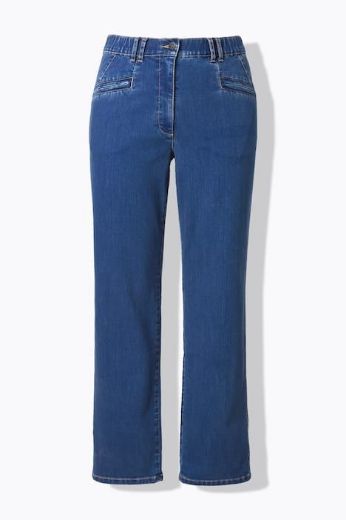 Plus size veliki brojevi Traperice širokih nogavica za punije