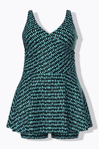 Plus size veliki brojevi Kupaći kostim haljina za punije