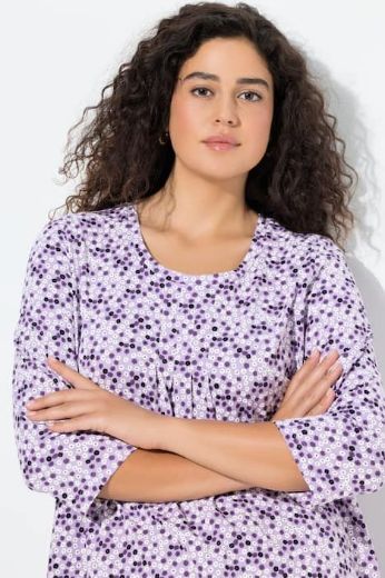 Plus size veliki brojevi Majica 3/4 rukava A kroja za punije