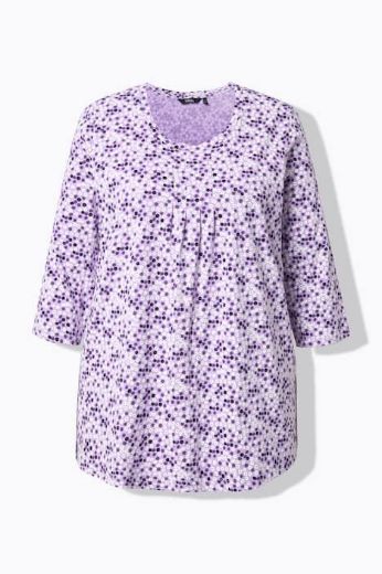 Plus size veliki brojevi Majica 3/4 rukava A kroja za punije