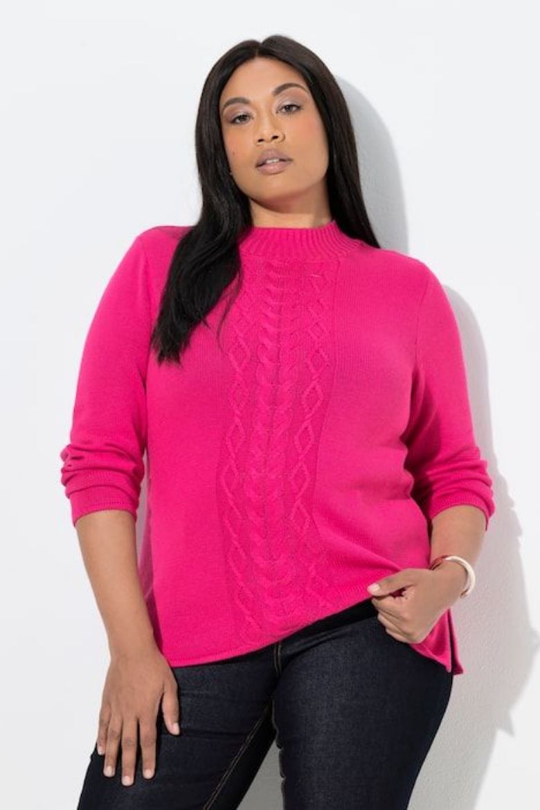 Plus size veliki brojevi Pulover dugih rukava za punije