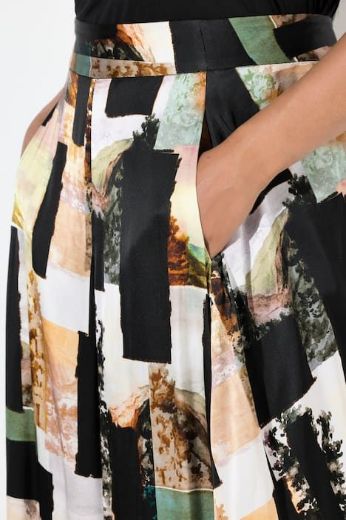 Plus size veliki brojevi Suknja midi A kroja za punije