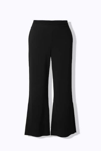 Plus size veliki brojevi Hlače širokih nogavica elastičnog struka za punije