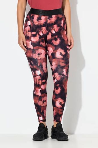 Plus size veliki brojevi Tajice sportske visokog struka za punije