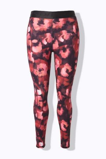 Plus size veliki brojevi Tajice sportske visokog struka za punije