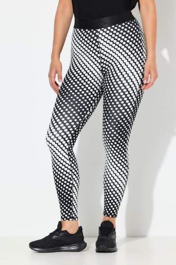 Plus size veliki brojevi Tajice sportske visokog struka za punije