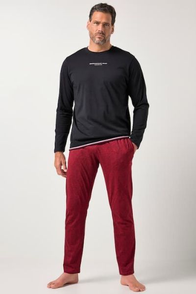 Veliki brojevi Pidžama dugih rukava i dugih nogavica moda za punije