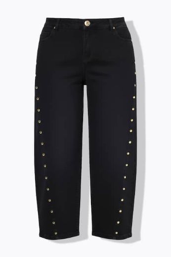 Plus size veliki brojevi Traperice širokih balon nogavica za punije