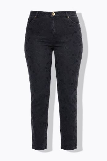 Plus size veliki brojevi Traperice širokih nogavica za punije