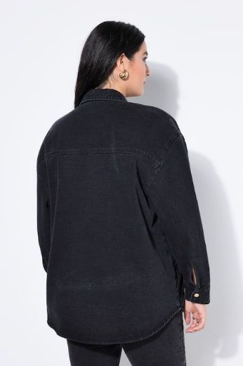 Plus size veliki brojevi Košulja dugih rukava šireg kroja za punije