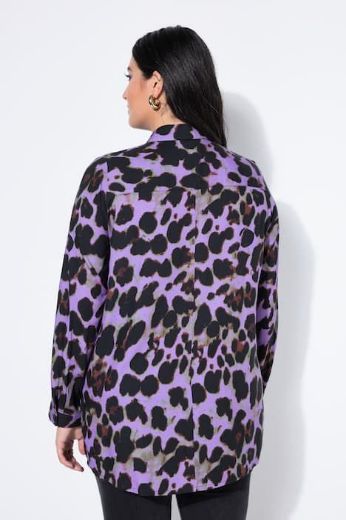 Plus size veliki brojevi Košulja dugih rukava dužeg kroja za punije