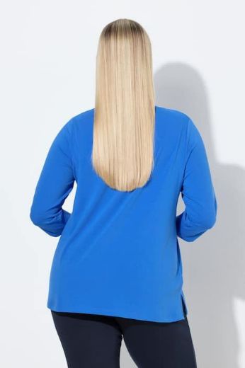 Plus size veliki brojevi Majica 3/4 rukava okruglog ovratnika za punije