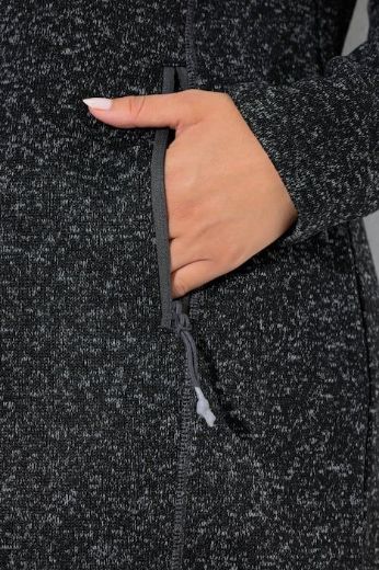 Plus size veliki brojevi Jakna od flisa s patentnim zatvaračem za punije