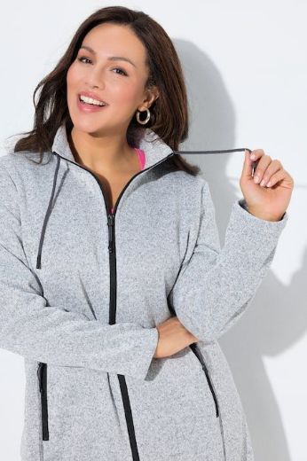 Plus size veliki brojevi Jakna od flisa s patentnim zatvaračem za punije