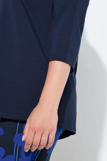 Plus size veliki brojevi Majica 3/4 rukava A kroja za punije