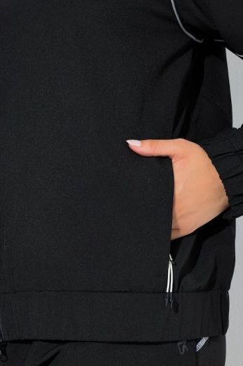 Plus size veliki brojevi Jakna lagana s patentnim zatvaračem za punije