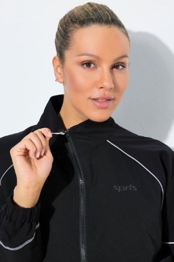 Plus size veliki brojevi Jakna lagana s patentnim zatvaračem za punije