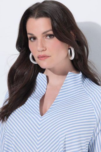 Plus size veliki brojevi Tunika 3/4 rukava A kroja za punije