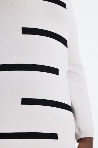 Plus size veliki brojevi Pulover dugih rukava V ovratnika za punije