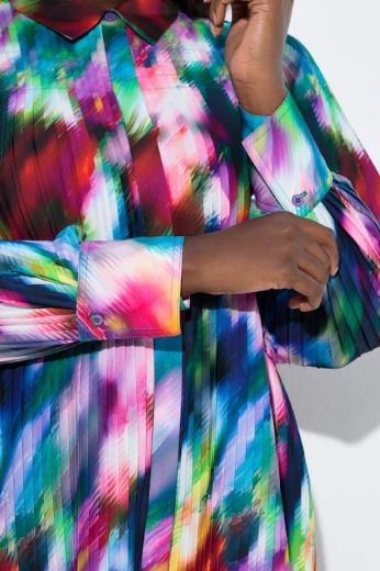 Plus size veliki brojevi Bluza dugih rukava A kroja za punije