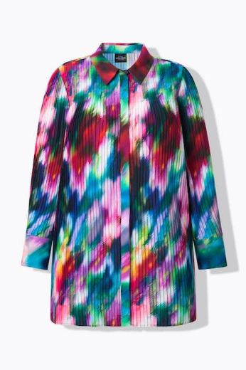 Plus size veliki brojevi Bluza dugih rukava A kroja za punije