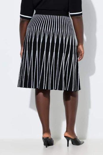 Plus size veliki brojevi Suknja midi A kroja za punije