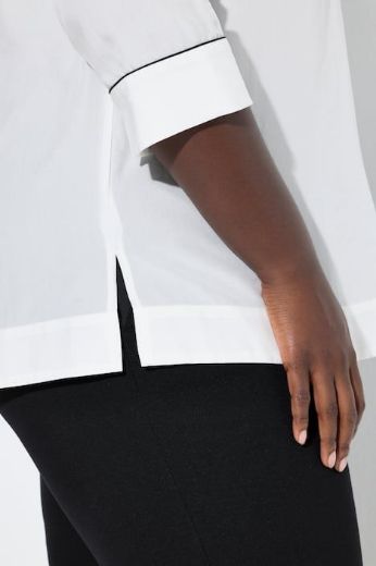 Plus size veliki brojevi Bluza 3/4 rukava A kroja za punije